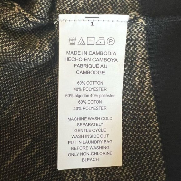 Michael Kors Womens Short Sleeve Patterned Sweater Size Medium - Picture 6 of 8